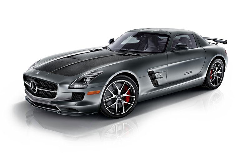 SILVER AMG SLS GT