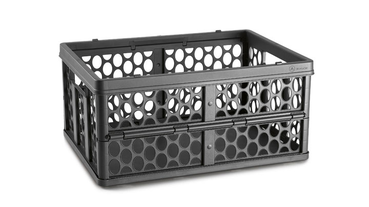 Collapsible shopping crate