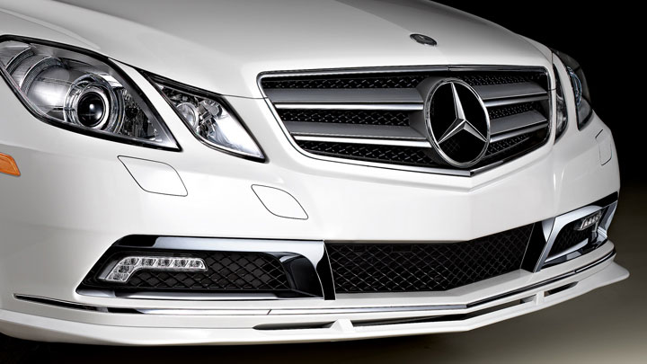 Mercedes Benz coupe front