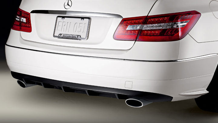 Mercedes Benz coupe rear