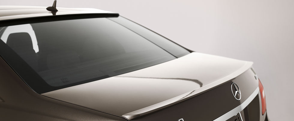 Mercedes Benz Rear and Roof Spoilers