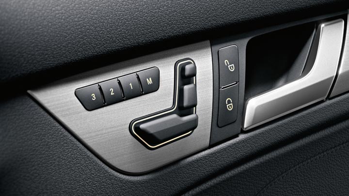 3-position memory for front passenger seat