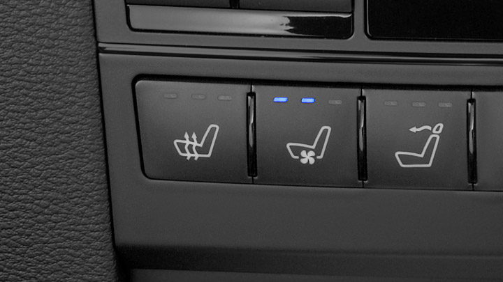 Active Ventilated front seats