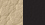Natural Beige / Black Leather