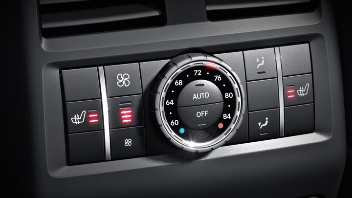 Heated rear seats