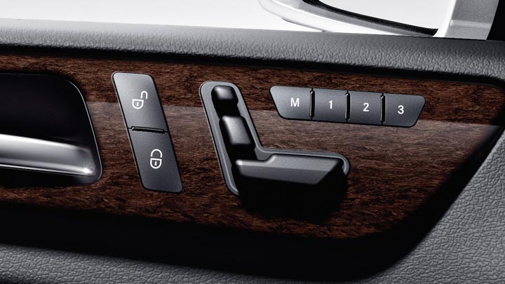 10-way power driver seat with memory