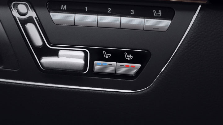 Heated and Active Ventilated rear seats
