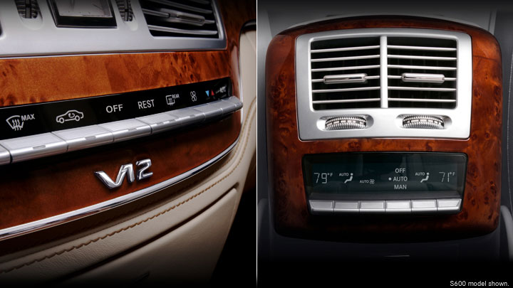 4-zone automatic climate control