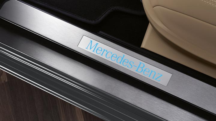 Illuminated door sills