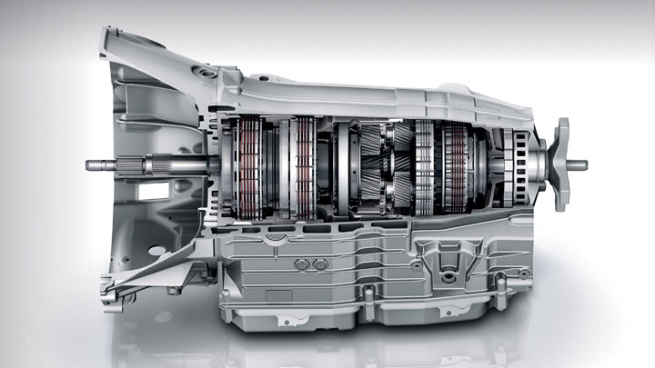 Paddle-shifted 7-speed automatic transmission