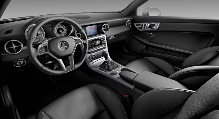 Mercedes Benz 2012 SLK Class Roadster Interior 101 H76