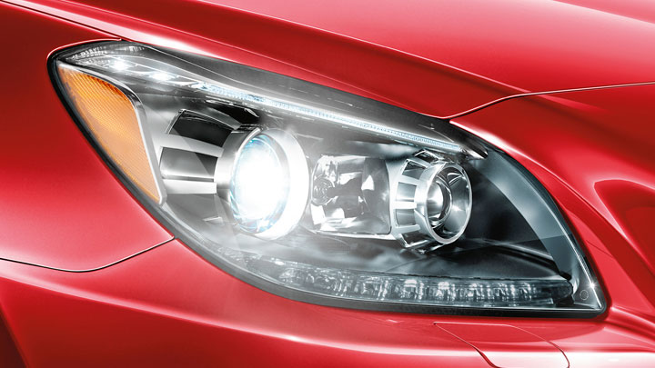 Bi-Xenon headlamps with Active Curve Illumination