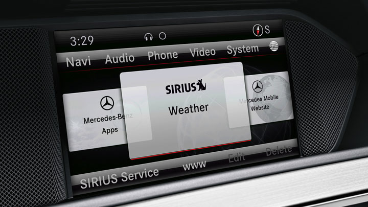 Sirius XM Traffic and Weather
