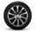 20-inch 10-spoke wheels