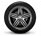19-inch AMG triple 5-spoke wheels