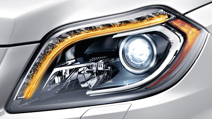 Bi-Xenon headlamps with Active Curve Illumination