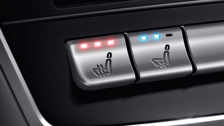 Heated and Active Ventilated front seats