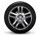 19-inch twin 5-spoke wheels
