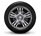 19-inch triple 5-spoke alloy wheels