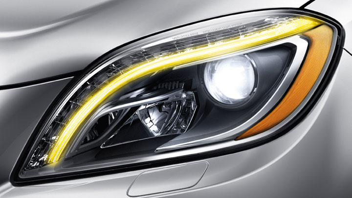 Bi-Xenon headlamps with Active Curve Illumination