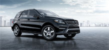 Mercedes Benz 2013 M Class ML550 SUV Background btn