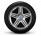 19-inch AMG triple 5-spoke wheels