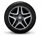 18-inch twin 5-spoke alloy wheels