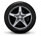 18-inch AMG 5-spoke alloy wheels