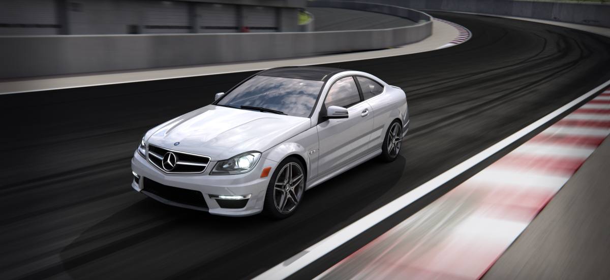 Mercedes Benz 2014 C CLASS C63 COUPE BACKGROUND 01