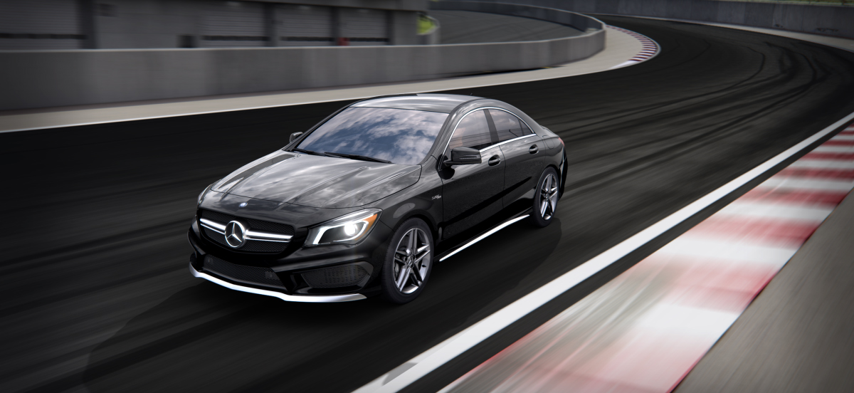 Mercedes Benz 2014 CLA CLASS CLA45 COUPE BACKGROUND 01