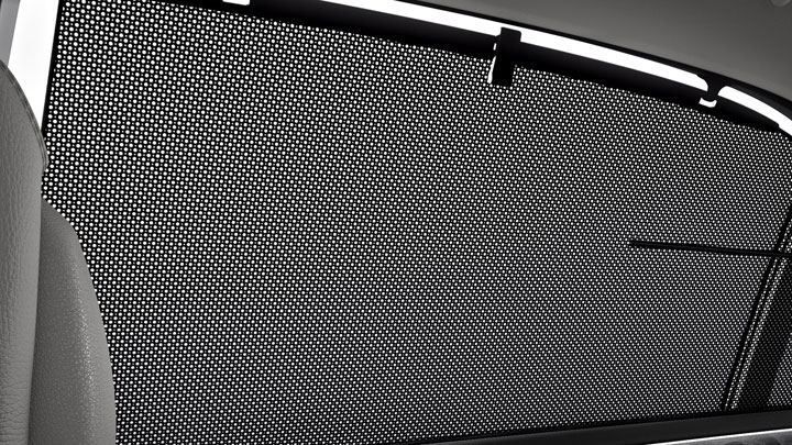 Rear side-window sunshades