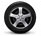 17-inch 5-spoke alloy wheels