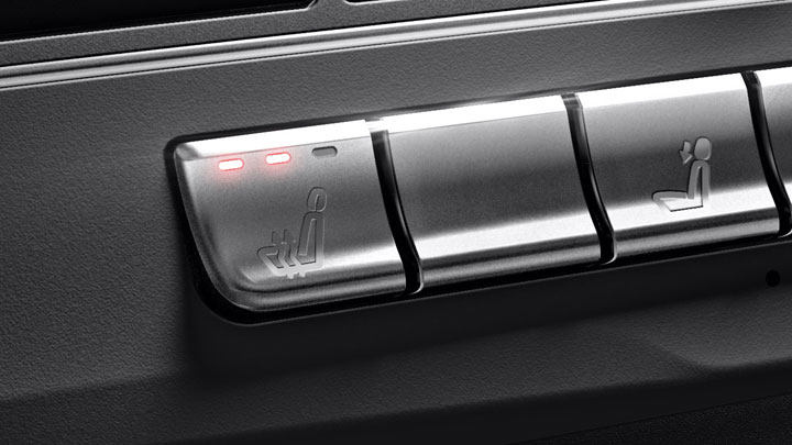 Heated front seats