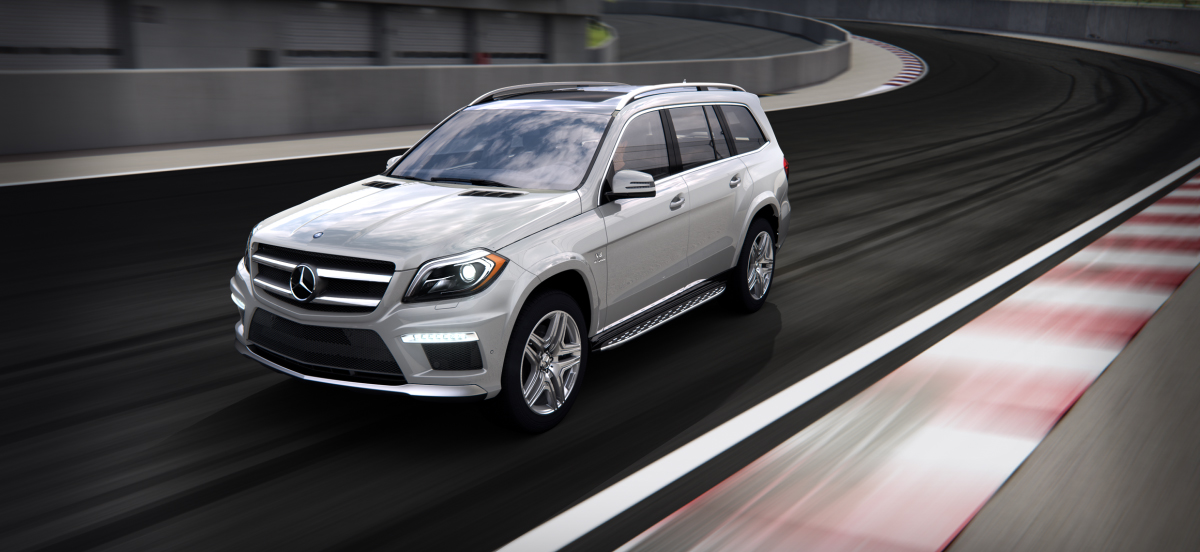 Mercedes Benz 2014 GL CLASS GL63 SUV BACKGROUND 01