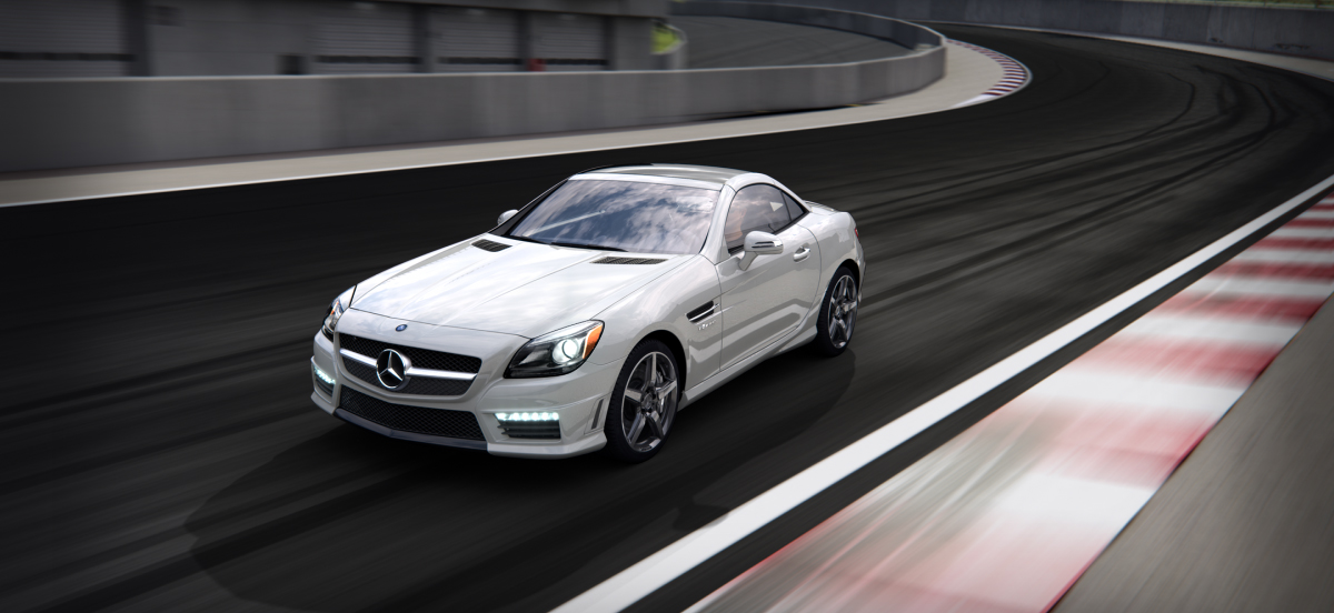 Mercedes Benz 2014 SLK CLASS SLK55 ROADSTER BACKGROUND 01