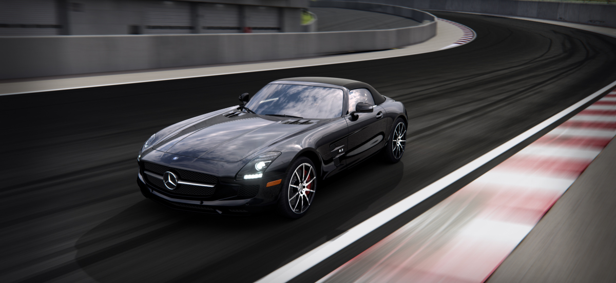 Mercedes Benz 2014 SLS CLASS SLSGTR BACKGROUND 01