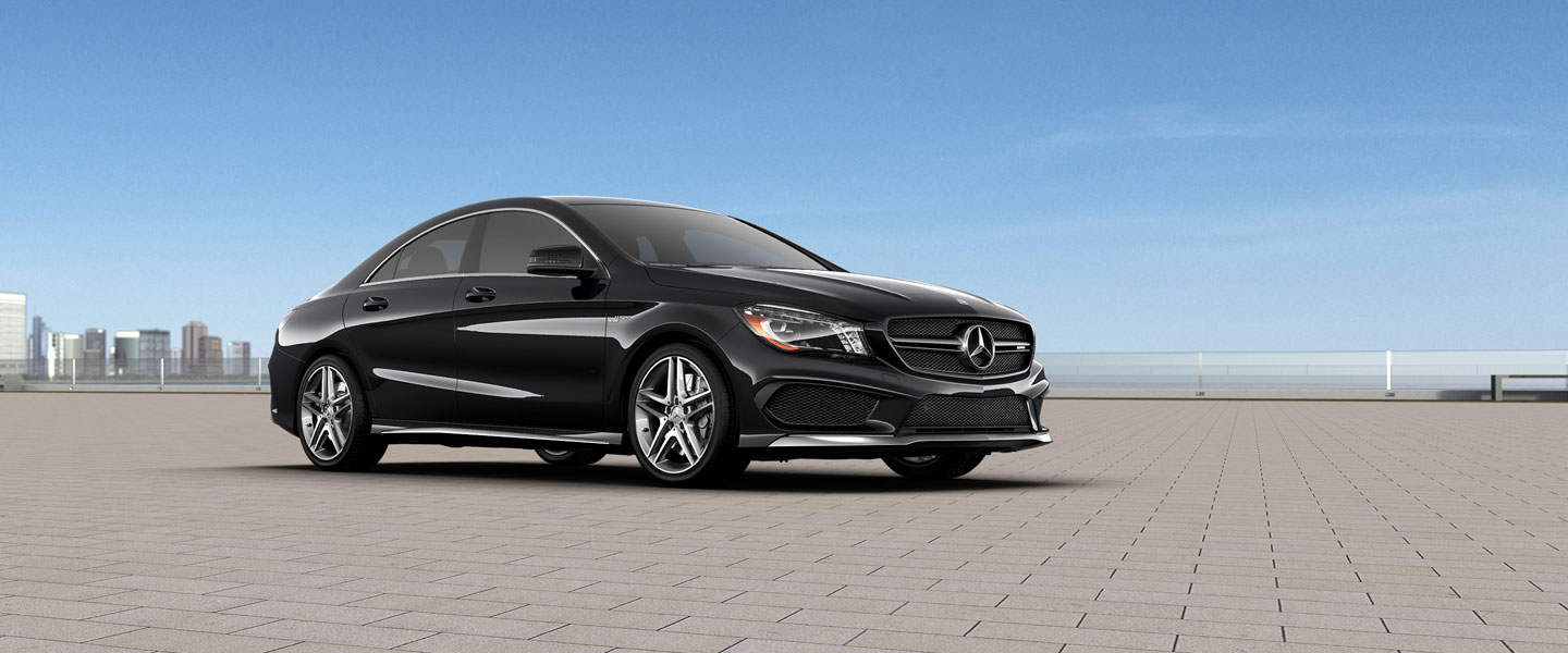 Mercedes Benz 2015 CLA CLASS CLA45 AMG COUPE BACKGROUND BYO D 01