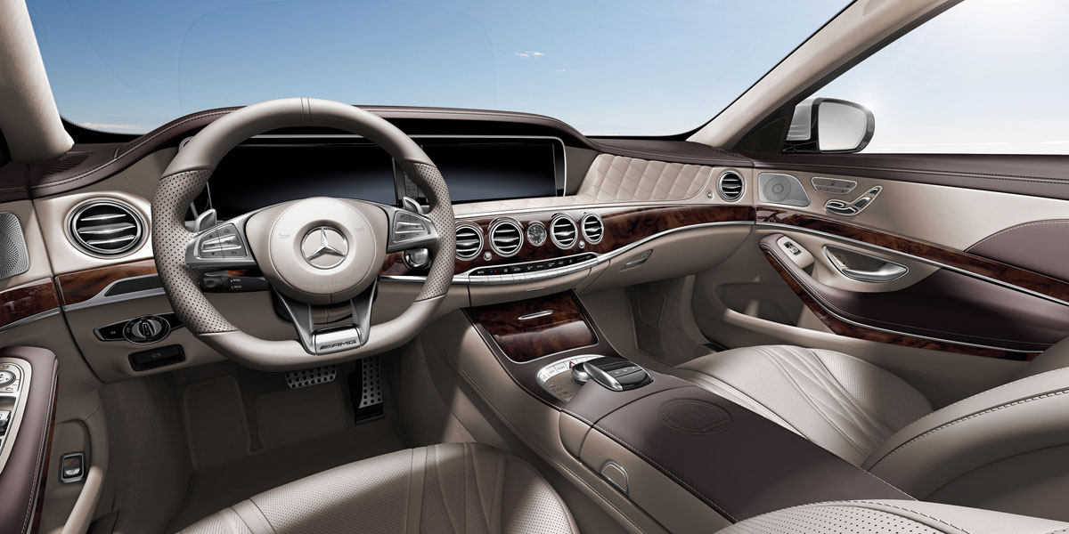 Mercedes Benz 2015 S CLASS S63 AMG SEDAN UPHOLSTERY 399 995 BYO D 01