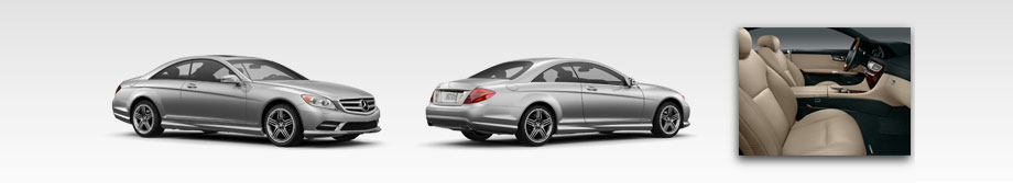 Mercedes-Benz 2012 CL550 Coupe - Interior and Exterior