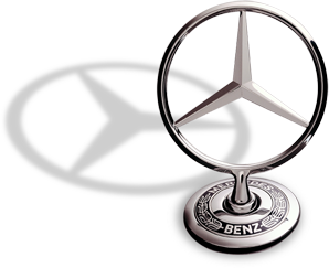 Mercedes Star - Hood Emblem.