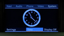 Setting the Clock (COMAND)