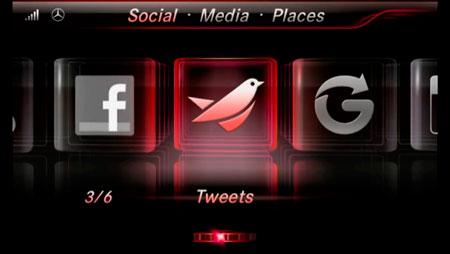 Mercedes Benz Features Social