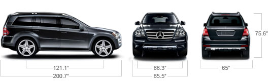 Mercedes Benz 2012 GL Class GL550 Spec