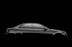 Mercedes Benz 2012 C Class Sedan Profile Over
