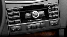 2011 E-Class Sedan audio controls