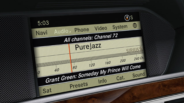 Abundant audio choices