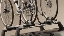Accessory rooftop bike racks