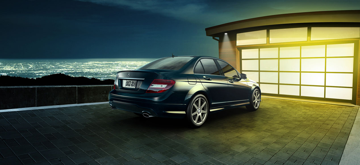 C350 Sport Sedan in Cuprite Brown