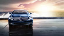 CL600 Coupe in Lunar Blue