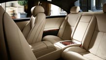 CL550 4MATIC Coupe rear seats